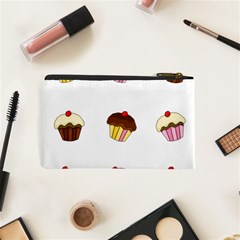 Colorful cupcakes  Cosmetic Bag (XS) from ArtsNow.com Back