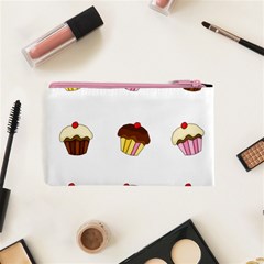 Colorful cupcakes  Cosmetic Bag (XS) from ArtsNow.com Back