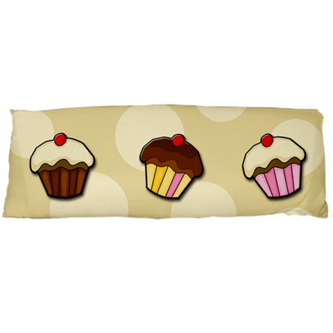 Colorful cupcakes pattern Body Pillow Case (Dakimakura) from ArtsNow.com Body Pillow Case