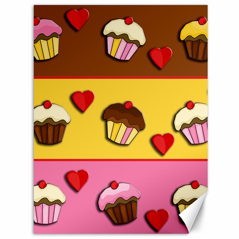 Love cupcakes Canvas 36  x 48   from ArtsNow.com 35.26 x46.15  Canvas - 1