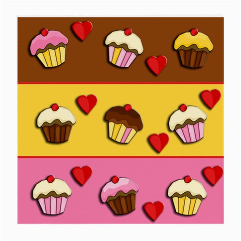 Love cupcakes Medium Glasses Cloth from ArtsNow.com Front