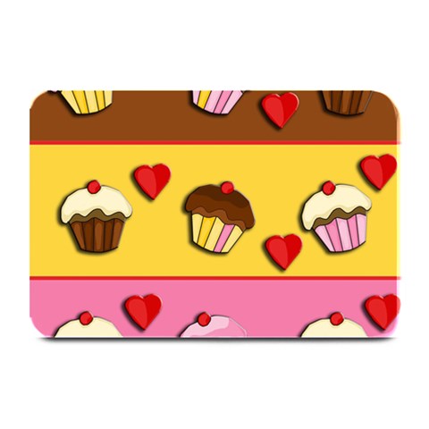 Love cupcakes Plate Mats from ArtsNow.com 18 x12  Plate Mat