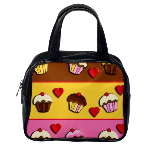 Love cupcakes Classic Handbags (One Side) from ArtsNow.com Front