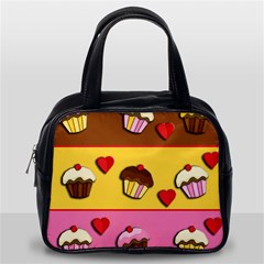 Love cupcakes Classic Handbags (2 Sides) from ArtsNow.com Back