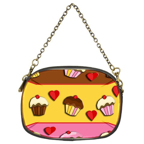 Love cupcakes Chain Purses (One Side)  from ArtsNow.com Front