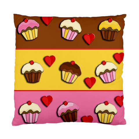 Love cupcakes Standard Cushion Case (One Side) from ArtsNow.com Front