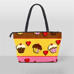 Love cupcakes Shoulder Handbags from ArtsNow.com Back