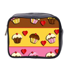 Love cupcakes Mini Toiletries Bag 2 Front