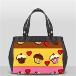 Love cupcakes Office Handbags (2 Sides) 