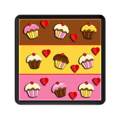 Love cupcakes Memory Card Reader (Square)  from ArtsNow.com Front