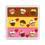 Love cupcakes Memory Card Reader (Square) 