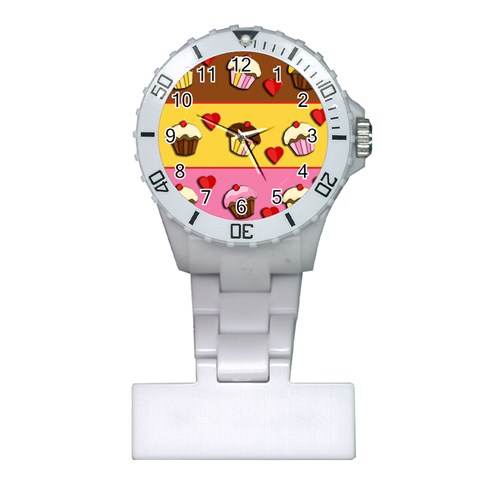 Love cupcakes Plastic Nurses Watch from ArtsNow.com Front