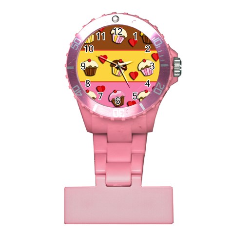 Love cupcakes Plastic Nurses Watch from ArtsNow.com Front