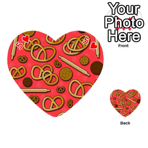 Bakery Playing Cards 54 (Heart)  from ArtsNow.com Front - Heart5