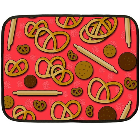 Bakery Double Sided Fleece Blanket (Mini)  from ArtsNow.com 35 x27  Blanket Back