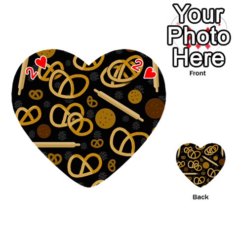 Bakery 2 Playing Cards 54 (Heart)  from ArtsNow.com Front - Heart2