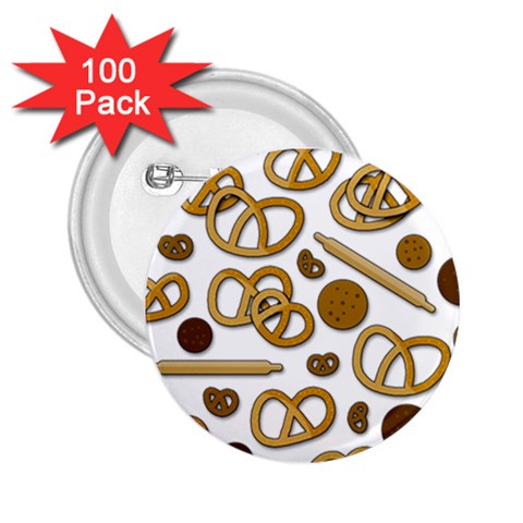 Bakery 3 2.25  Buttons (100 pack)  from ArtsNow.com Front