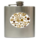 Bakery 3 Hip Flask (6 oz)