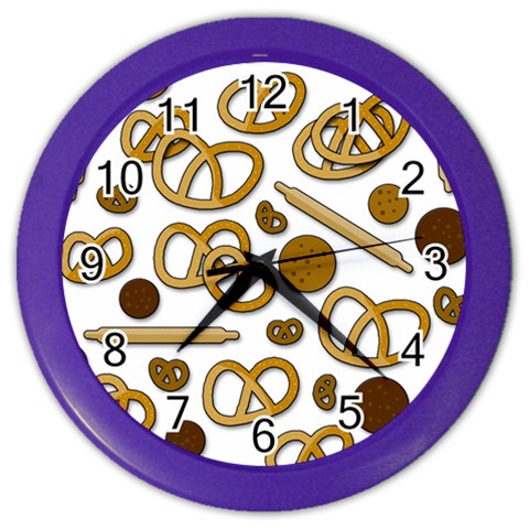 Bakery 3 Color Wall Clocks from ArtsNow.com Front