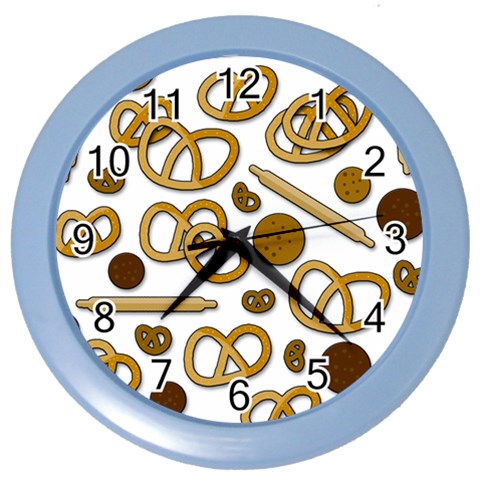 Bakery 3 Color Wall Clocks from ArtsNow.com Front