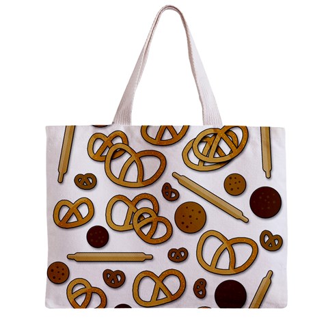 Bakery 3 Zipper Mini Tote Bag from ArtsNow.com Back