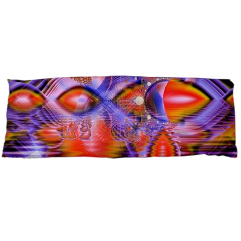 Crystal Star Dance, Abstract Purple Orange Body Pillow Case (Dakimakura) from ArtsNow.com Body Pillow Case