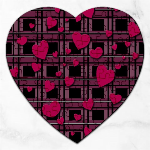 Harts pattern Jigsaw Puzzle (Heart) from ArtsNow.com Front