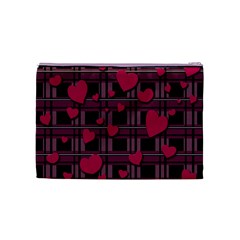 Harts pattern Cosmetic Bag (Medium)  from ArtsNow.com Back