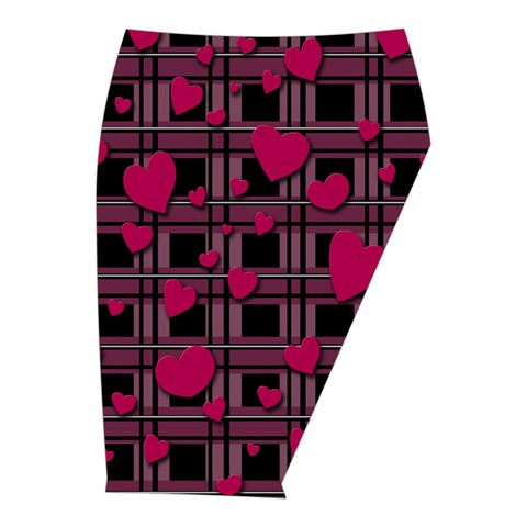 Harts pattern Midi Wrap Pencil Skirt from ArtsNow.com  Front Right 