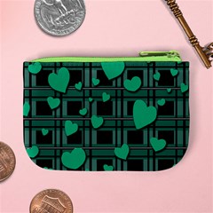 Green love Mini Coin Purses from ArtsNow.com Back