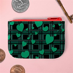 Green love Mini Coin Purses from ArtsNow.com Back