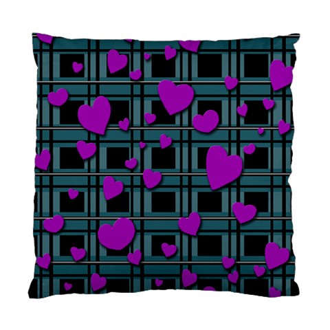 Purple love Standard Cushion Case (Two Sides) from ArtsNow.com Back