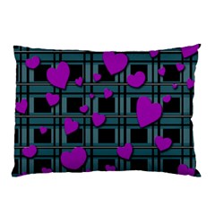 Purple love Pillow Case (Two Sides) from ArtsNow.com Front