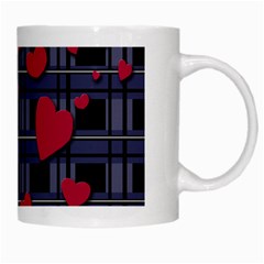 Decorative love White Mugs from ArtsNow.com Right