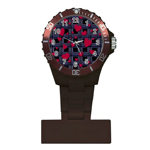 Decorative love Plastic Nurses Watch from ArtsNow.com Front