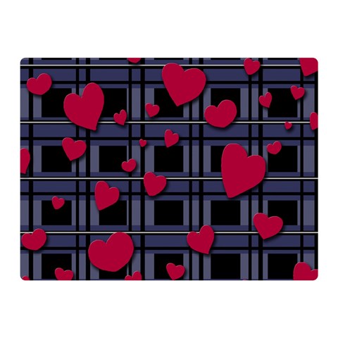 Decorative love Double Sided Flano Blanket (Mini)  from ArtsNow.com 35 x27  Blanket Back