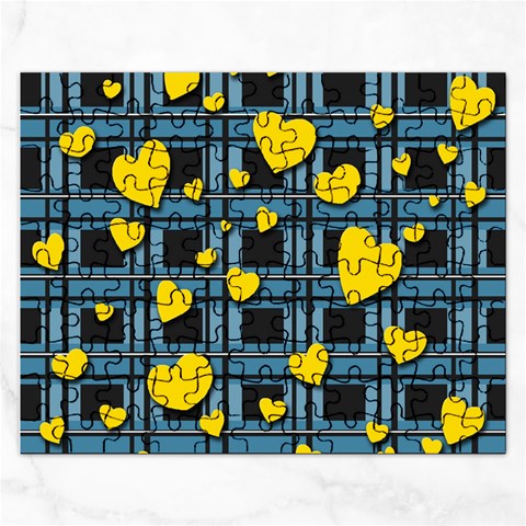 Love design Rectangular Jigsaw Puzzl from ArtsNow.com Front