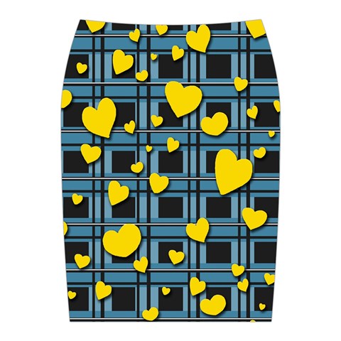 Love design Midi Wrap Pencil Skirt from ArtsNow.com Back