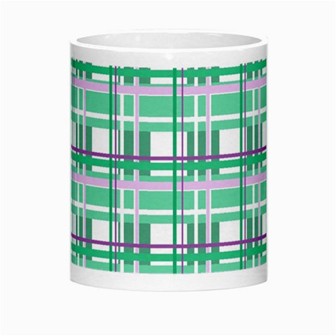 Green plaid pattern Morph Mugs from ArtsNow.com Center