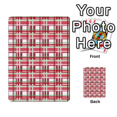 Red plaid pattern Multi Back 4