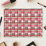 Red plaid pattern Cosmetic Bag (XL)