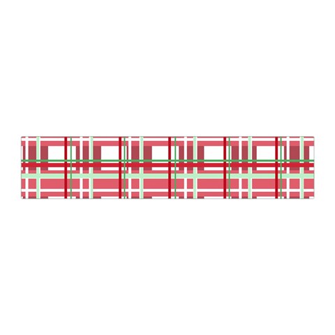 Red plaid pattern Pleated Skirt from ArtsNow.com Waist Band