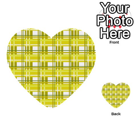 Yellow plaid pattern Multi Back 51