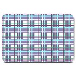 Decorative plaid pattern Large Doormat 