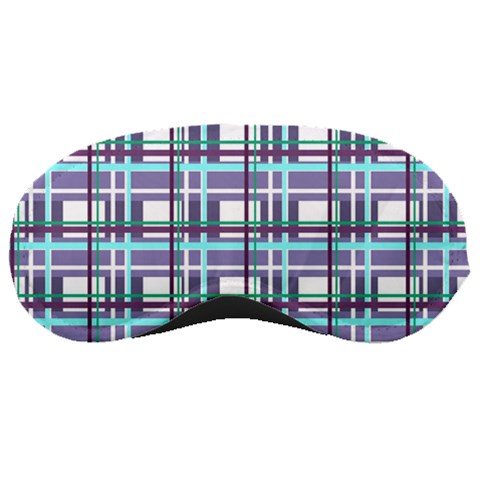 Decorative plaid pattern Sleeping Masks from ArtsNow.com Front