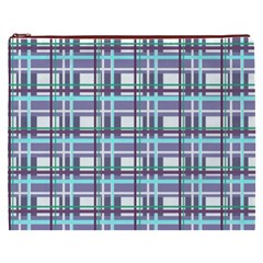 Decorative plaid pattern Cosmetic Bag (XXXL)  from ArtsNow.com Front