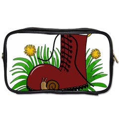 Boot in the grass Toiletries Bags 2 Front