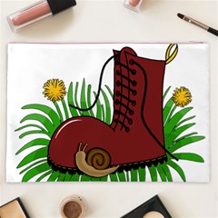 Boot in the grass Cosmetic Bag (XXL)  from ArtsNow.com Back