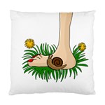 Barefoot in the grass Standard Cushion Case (Two Sides)