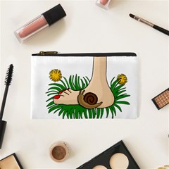 Barefoot in the grass Cosmetic Bag (XS) from ArtsNow.com Front